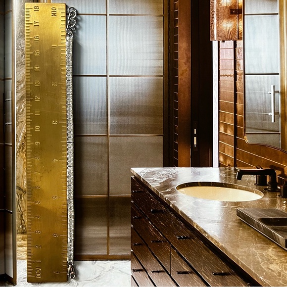 Square Princess Diamond Zirconia Tennis Bracelet 925 Sterling Silver Rhodium - Picture 5 of 5